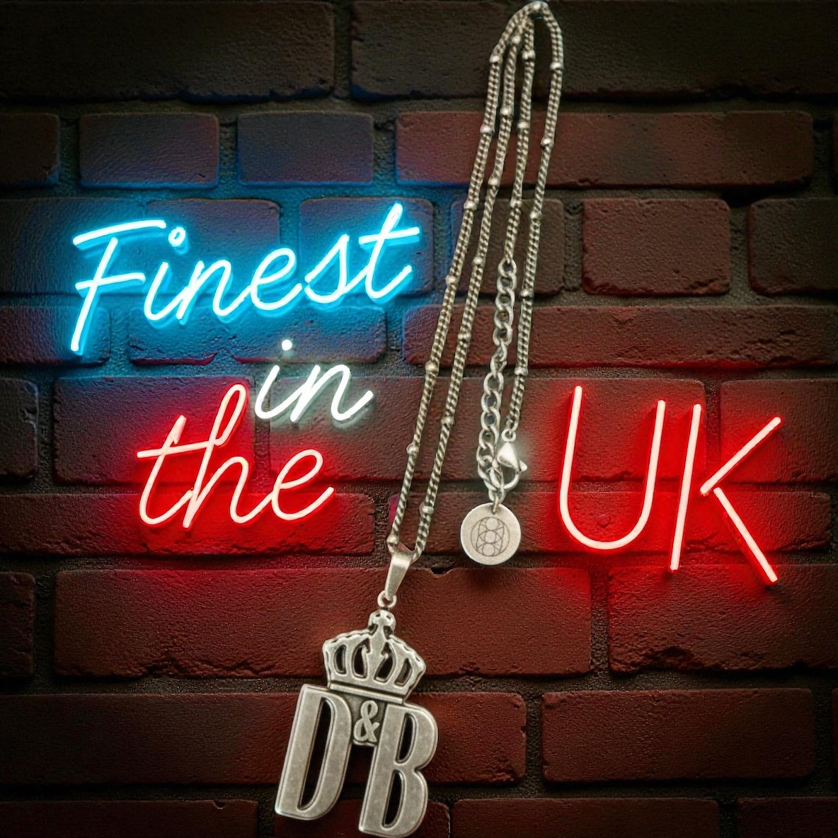 Drum n’ Bass Crown Pendant